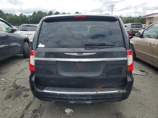 2C4RC1BGXCR400852 - 2012 CHRYSLER TOWN & COU TOURING BLACK photo 6