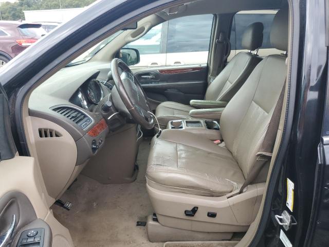 2C4RC1BGXCR400852 - 2012 CHRYSLER TOWN & COU TOURING BLACK photo 7