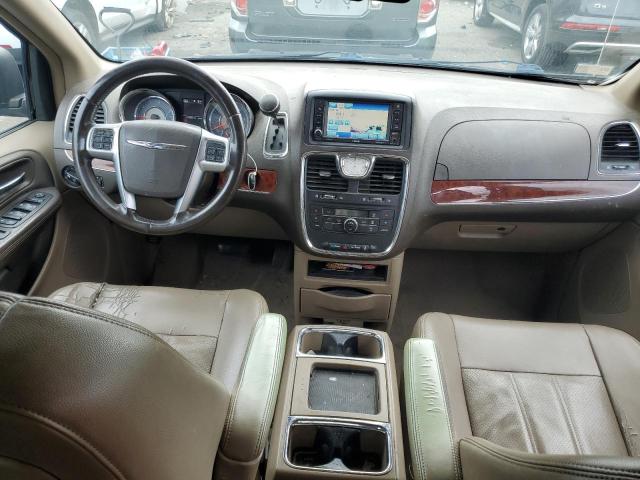 2C4RC1BGXCR400852 - 2012 CHRYSLER TOWN & COU TOURING BLACK photo 8