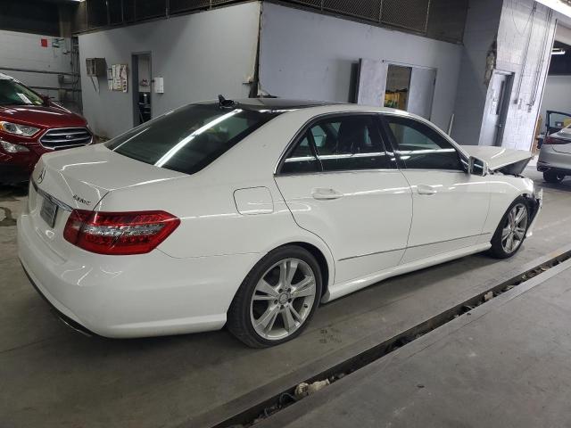 WDDHF8JB4DA742620 - 2013 MERCEDES-BENZ E 350 4MATIC WHITE photo 3