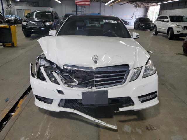 WDDHF8JB4DA742620 - 2013 MERCEDES-BENZ E 350 4MATIC WHITE photo 5