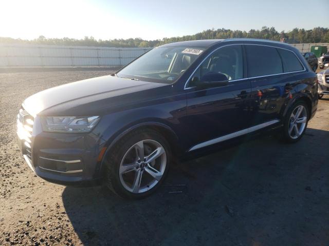 WA1VAAF78KD033136 - 2019 AUDI Q7 PRESTIGE BLUE photo 1