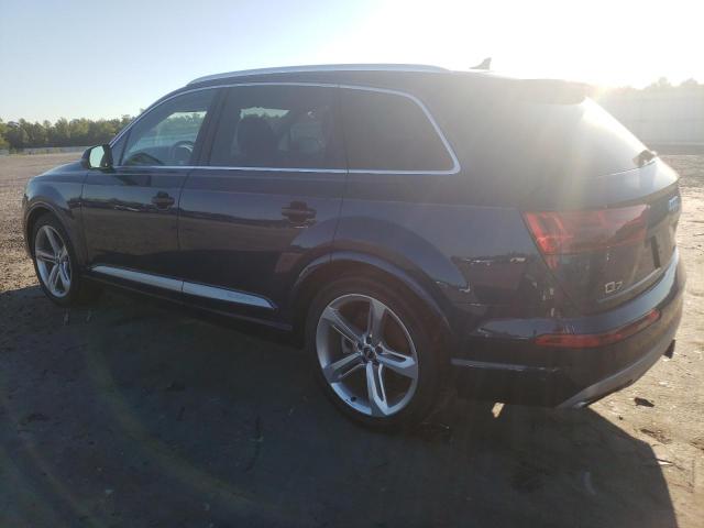 WA1VAAF78KD033136 - 2019 AUDI Q7 PRESTIGE BLUE photo 2