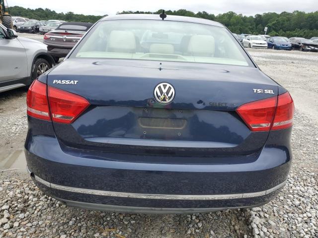 1VWCS7A34EC017086 - 2014 VOLKSWAGEN PASSAT SEL BLUE photo 6
