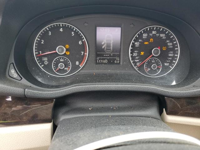 1VWCS7A34EC017086 - 2014 VOLKSWAGEN PASSAT SEL BLUE photo 9