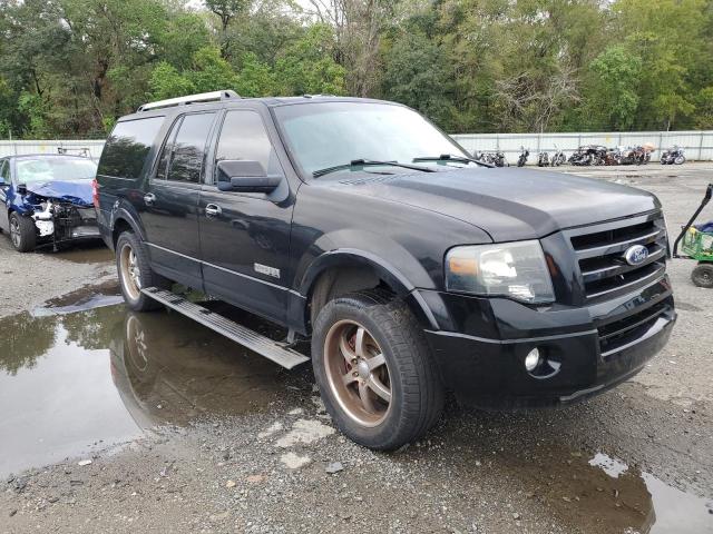 1FMFK195X8LA05320 - 2008 FORD EXPEDITION EL LIMITED BLACK photo 4