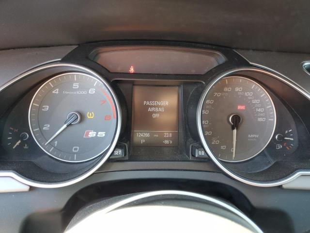 WAUCGAFR3DA028862 - 2013 AUDI S5 PREMIUM PLUS GRAY photo 9