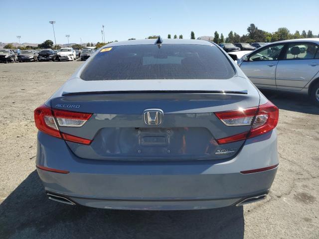 1HGCV1F42NA043627 - 2022 HONDA ACCORD SPORT SE GRAY photo 6