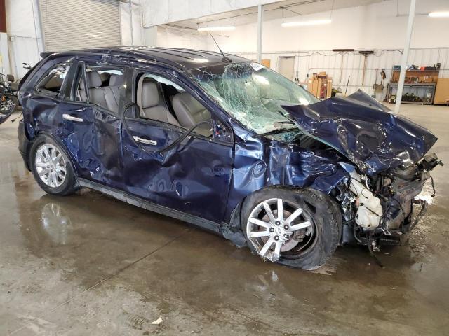 2FMDK4JC3BBA12037 - 2011 FORD EDGE SEL BLUE photo 4