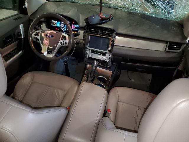 2FMDK4JC3BBA12037 - 2011 FORD EDGE SEL BLUE photo 8