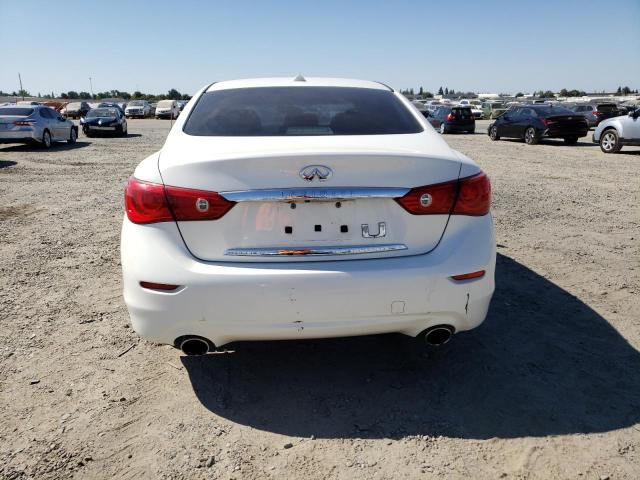 JN1BV7AP2FM331794 - 2015 INFINITI Q50 BASE Սպիտակ լուսանկար 6