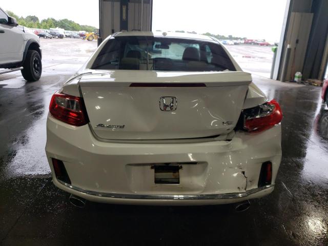 1HGCT2B80DA002710 - 2013 HONDA ACCORD EXL WHITE photo 6