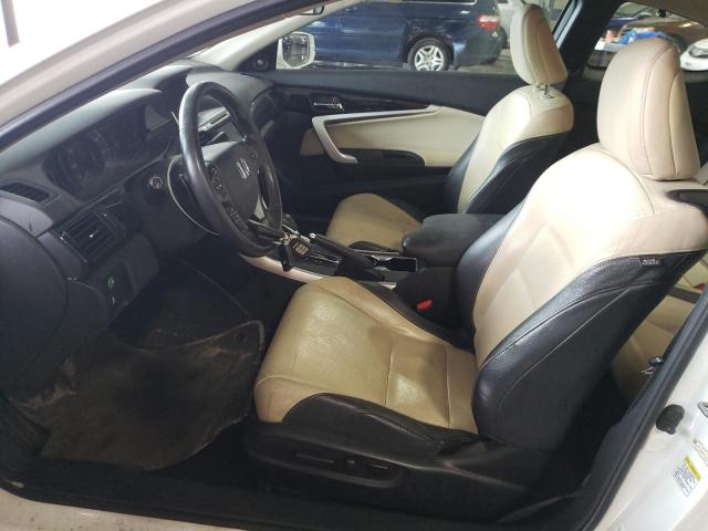 1HGCT2B80DA002710 - 2013 HONDA ACCORD EXL WHITE photo 7