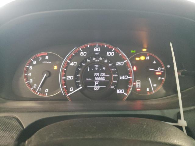 1HGCT2B80DA002710 - 2013 HONDA ACCORD EXL WHITE photo 9