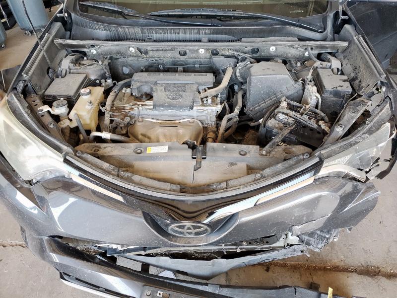 JTMRFREV8HD209831 - 2017 TOYOTA RAV4 XLE GRAY photo 12