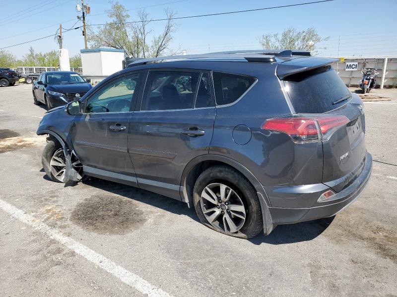 JTMRFREV8HD209831 - 2017 TOYOTA RAV4 XLE GRAY photo 2