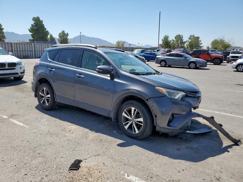 JTMRFREV8HD209831 - 2017 TOYOTA RAV4 XLE GRAY photo 4