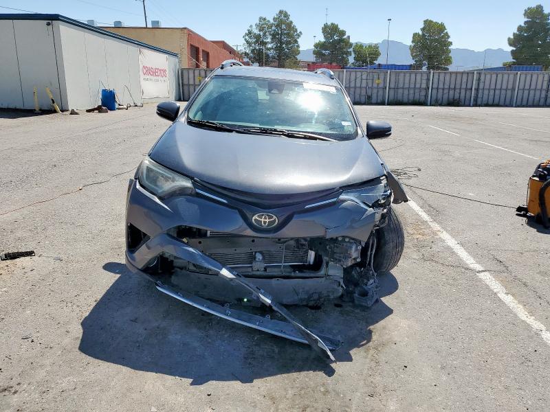 JTMRFREV8HD209831 - 2017 TOYOTA RAV4 XLE GRAY photo 5