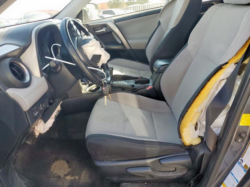 JTMRFREV8HD209831 - 2017 TOYOTA RAV4 XLE GRAY photo 7