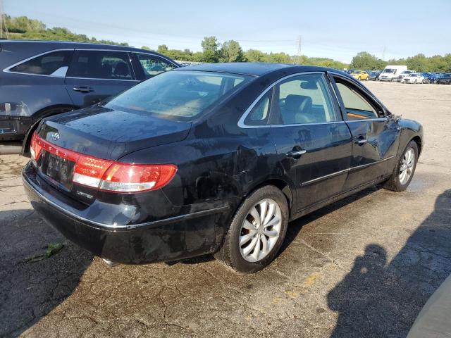 KMHFC46F26A052877 - 2006 HYUNDAI AZERA SE BLACK photo 3