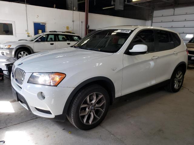 5UXWX7C55BL734297 - 2011 BMW X3 XDRIVE35I WHITE photo 1