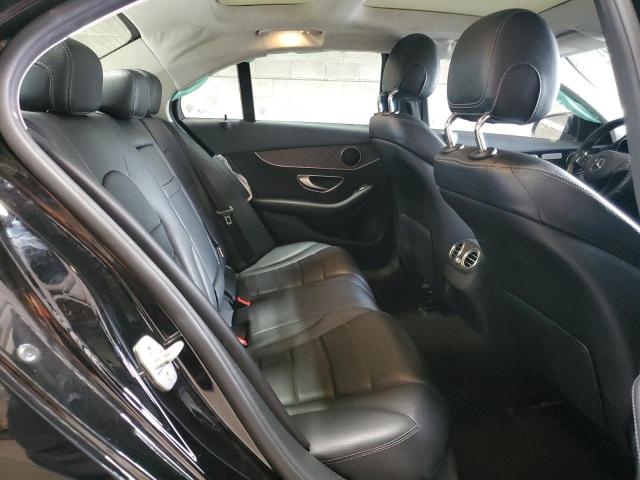 WDDWF4KB6GR166856 - 2016 MERCEDES-BENZ C 300 4MATIC BLACK photo 10