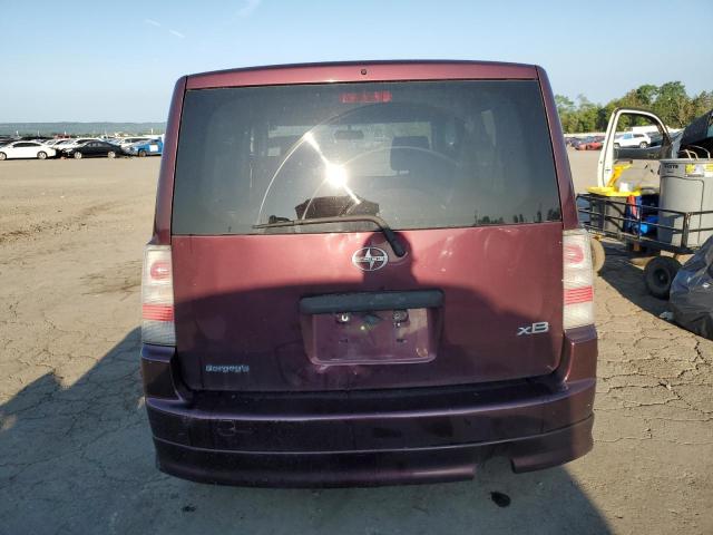 JTLKT324440151998 - 2004 TOYOTA SCION XB MAROON photo 6