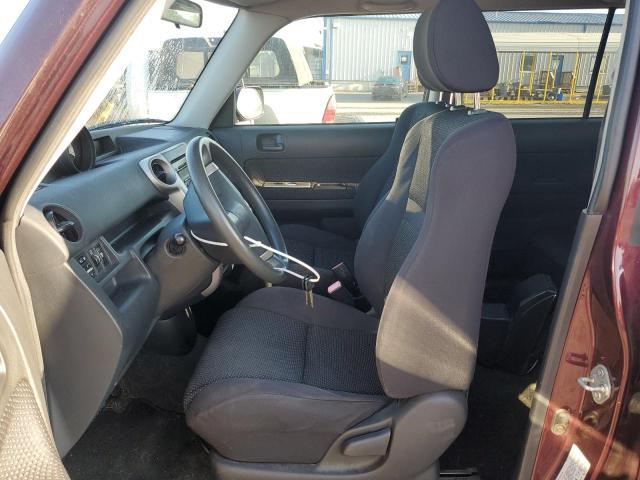 JTLKT324440151998 - 2004 TOYOTA SCION XB MAROON photo 7