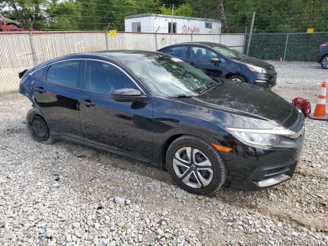 2HGFC2F51JH561497 - 2018 HONDA CIVIC LX BLACK photo 4