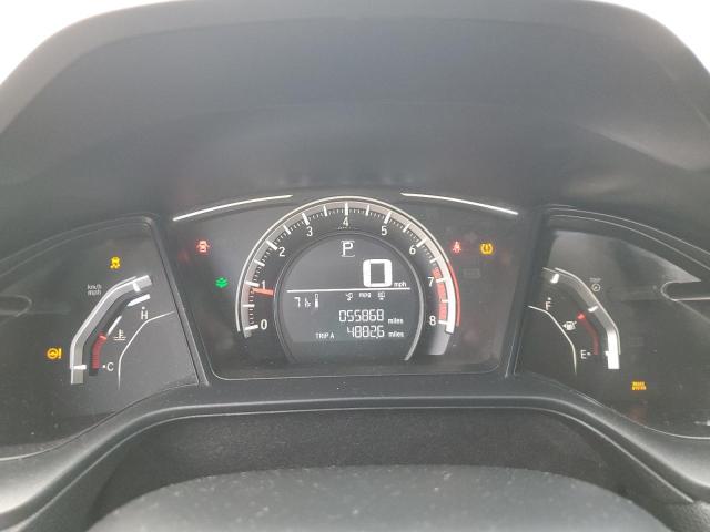 2HGFC2F51JH561497 - 2018 HONDA CIVIC LX BLACK photo 9