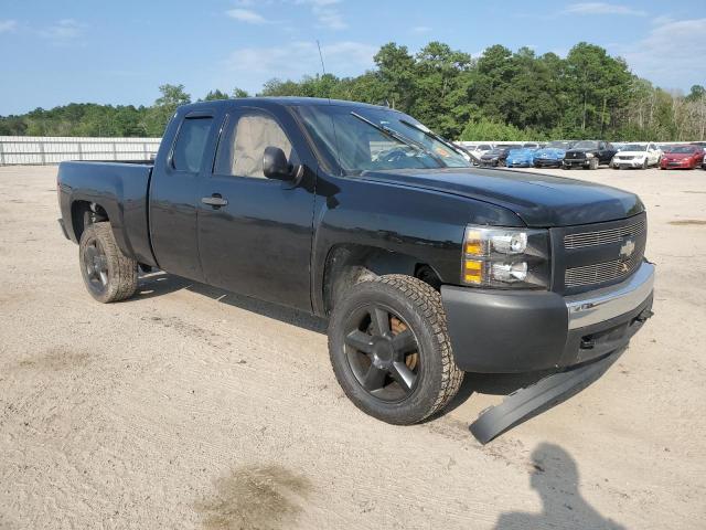 1GCSKSE39AZ283173 - 2010 CHEVROLET SILVERADO K1500 LT BLACK photo 4