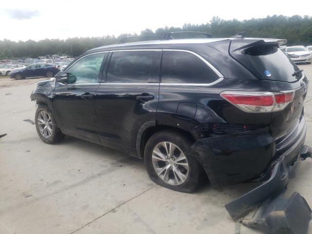 5TDKKRFH9ES015170 - 2014 TOYOTA HIGHLANDER XLE Qara foto 2