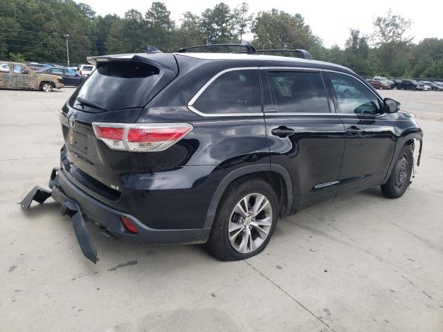 5TDKKRFH9ES015170 - 2014 TOYOTA HIGHLANDER XLE Qara foto 3