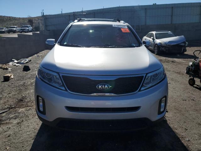 5XYKT4A78EG522685 - 2014 KIA SORENTO LX SILVER photo 5