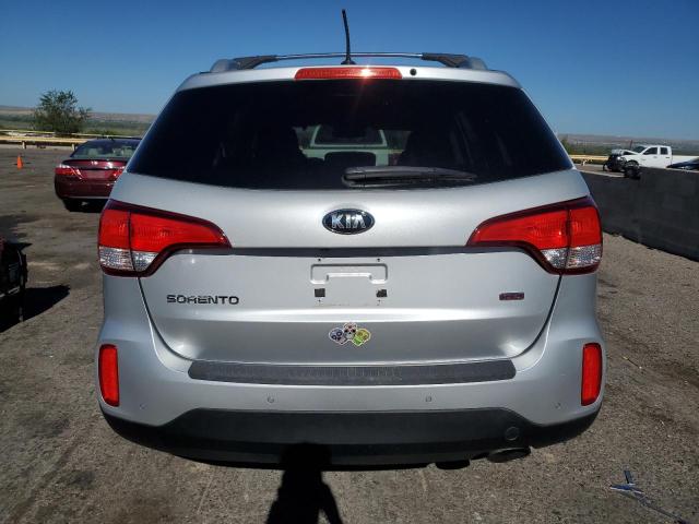 5XYKT4A78EG522685 - 2014 KIA SORENTO LX SILVER photo 6