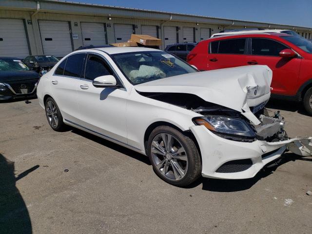 55SWF4JB9GU107767 - 2016 MERCEDES-BENZ C 300 WHITE photo 4