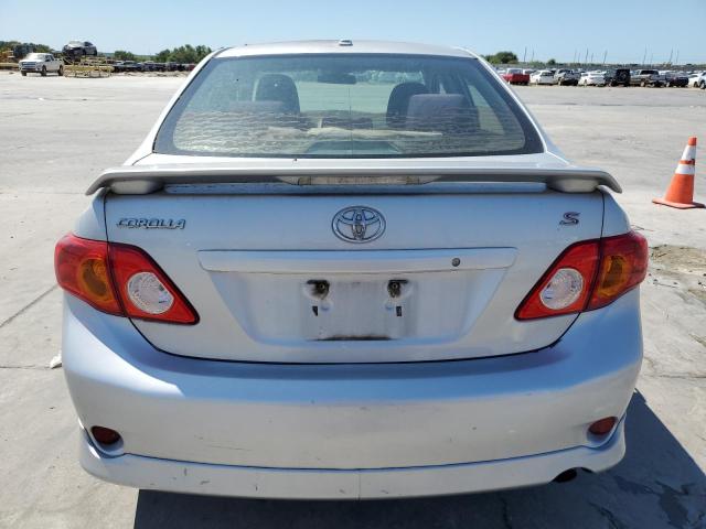 2T1BU40E29C076323 - 2009 TOYOTA COROLLA BASE SILVER photo 6