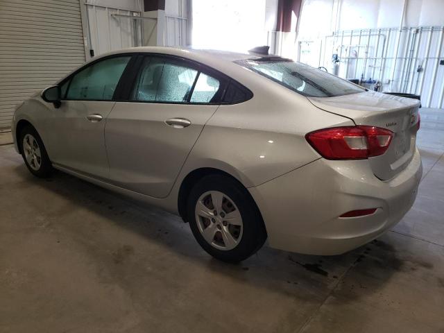 1G1BC5SM5H7193092 - 2017 CHEVROLET CRUZE LS SILVER photo 2