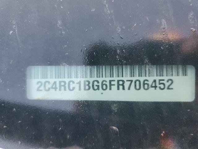 2C4RC1BG6FR706452 - 2015 CHRYSLER TOWN & COU TOURING Tünd qırmızı foto 13