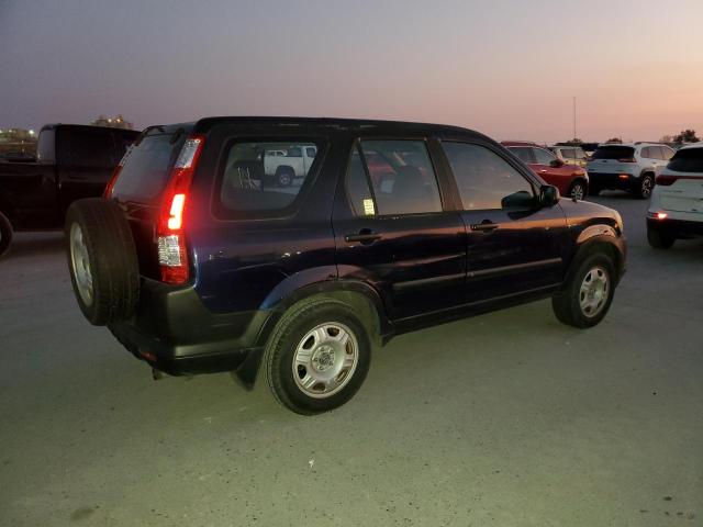 JHLRD68556C018082 - 2006 HONDA CR-V LX BLUE photo 3