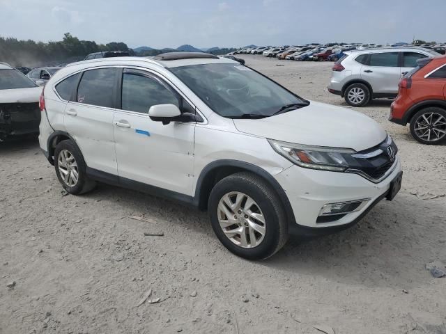 5J6RM4H71FL023518 - 2015 HONDA CR-V EXL WHITE photo 4