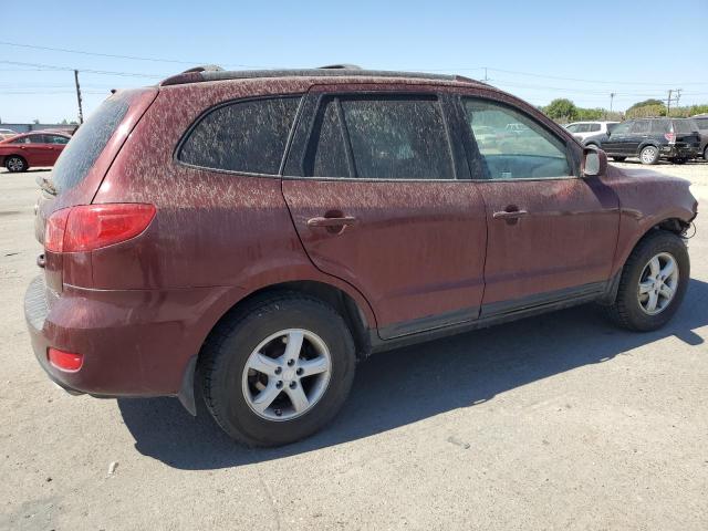 5NMSG13D57H006489 - 2007 HYUNDAI SANTA FE GLS BURGUNDY photo 3