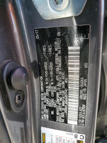 JTEBU5JR6H5457140 - 2017 TOYOTA 4RUNNER SR5/SR5 PREMIUM 灰色 照片 12