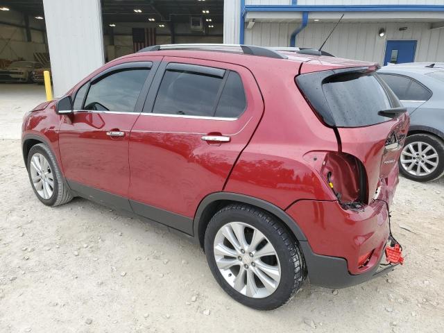 3GNCJMSB2KL403278 - 2019 CHEVROLET TRAX PREMIER MAROON photo 2