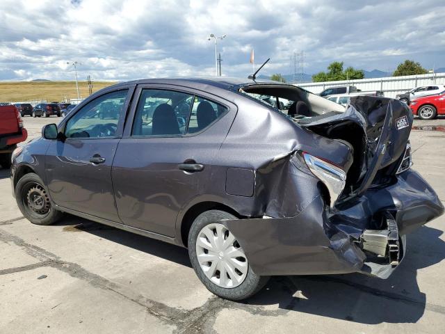 3N1CN7AP8FL911128 - 2015 NISSAN VERSA S CHARCOAL photo 2