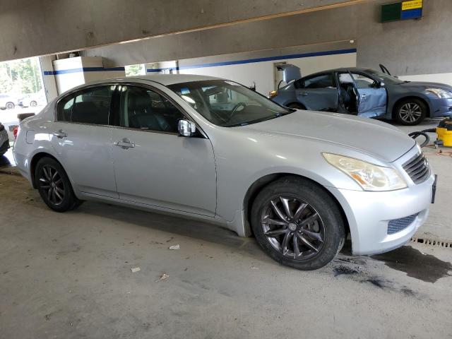 JNKCV61E69M304983 - 2009 INFINITI G37 BASE SILVER photo 4