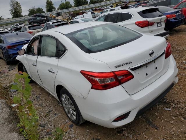 3N1AB7AP2GL661564 - 2016 NISSAN SENTRA S WHITE photo 2