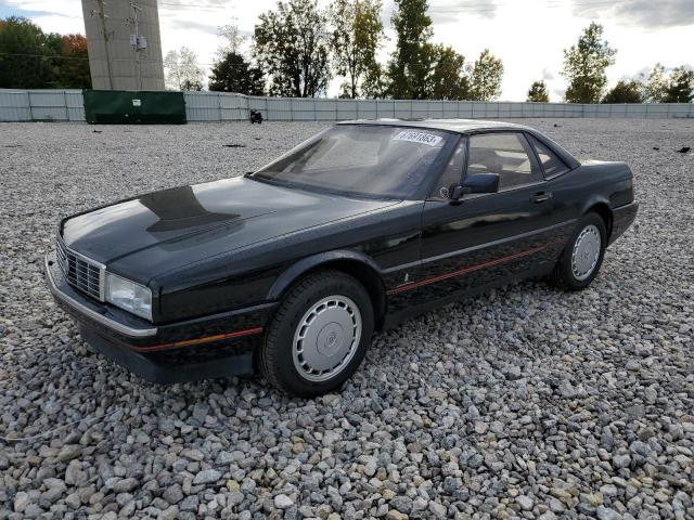 1G6VR318XKU102454 - 1989 CADILLAC ALLANTE BLACK photo 1