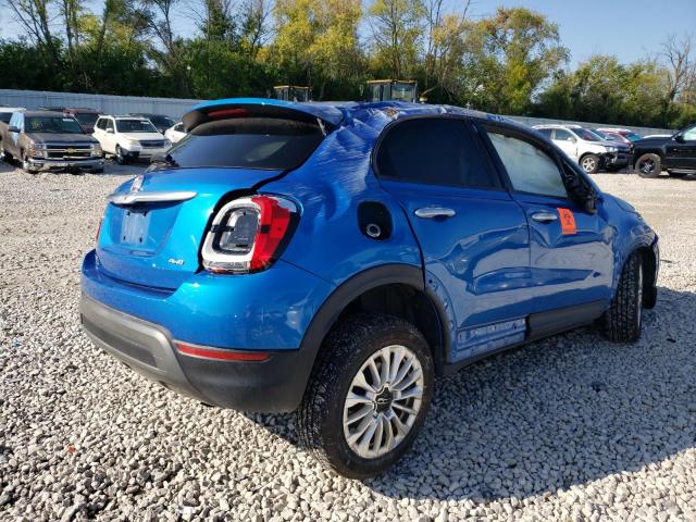 ZFBNFYB19KP797872 - 2019 FIAT 500X TREKKING BLUE photo 3