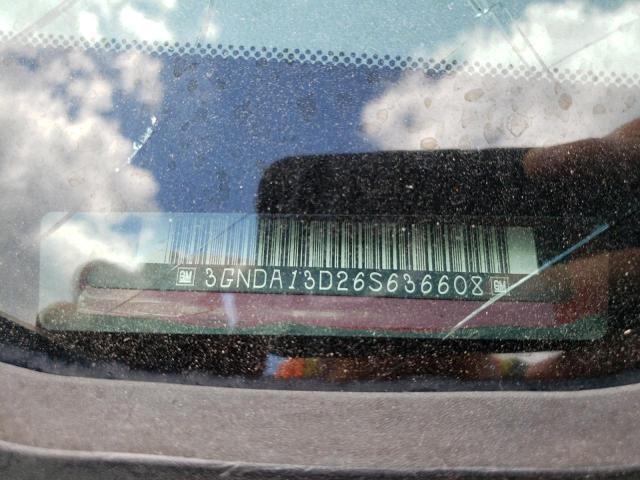 3GNDA13D26S636608 - 2006 CHEVROLET HHR LS RED photo 12